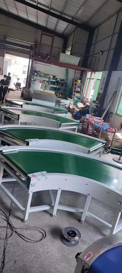 90°轉(zhuǎn)彎皮帶機